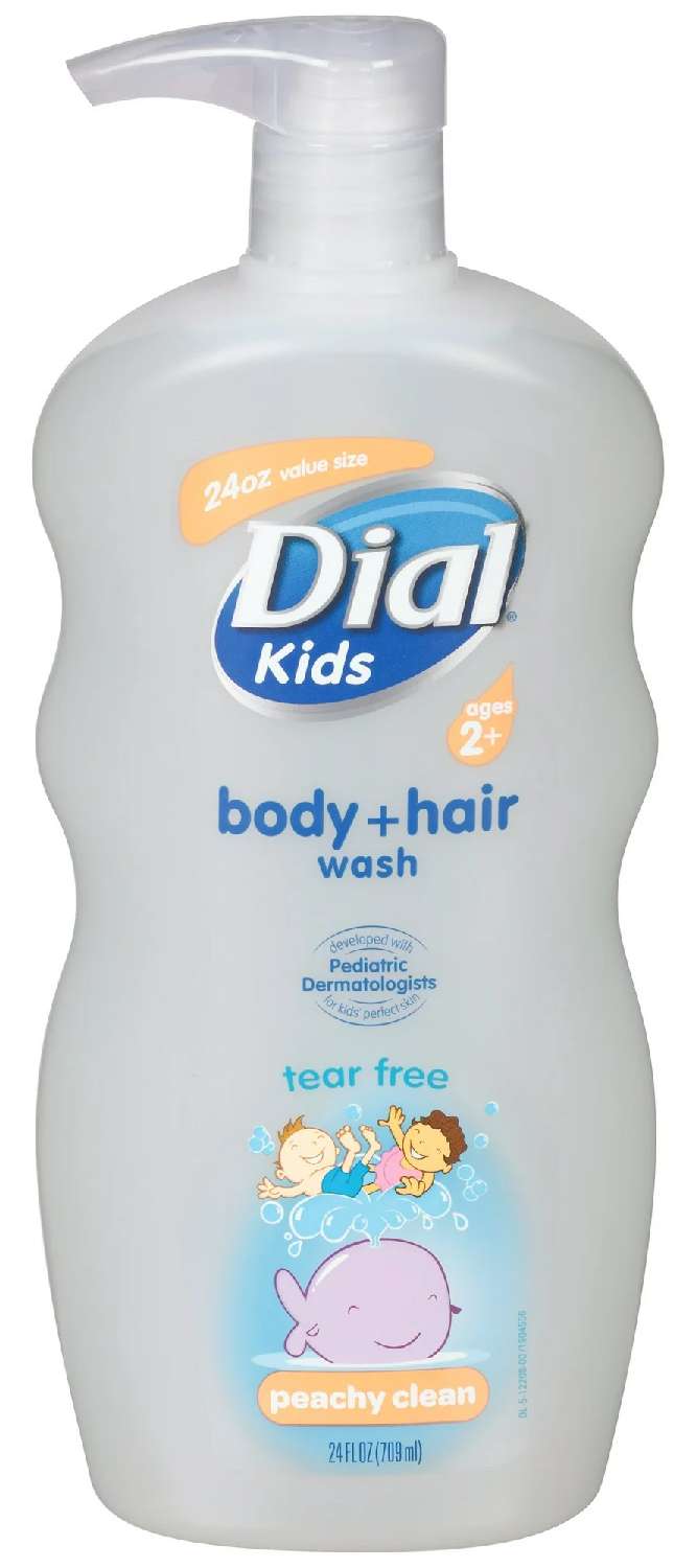 DIAL BW KIDS PEACHY CLEAN 24OZ