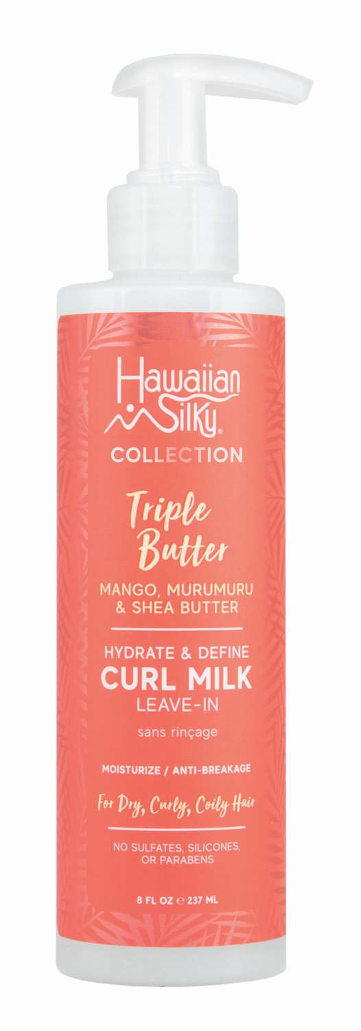 H/SILKY TRIPLE CURL MILK LEAVE IN