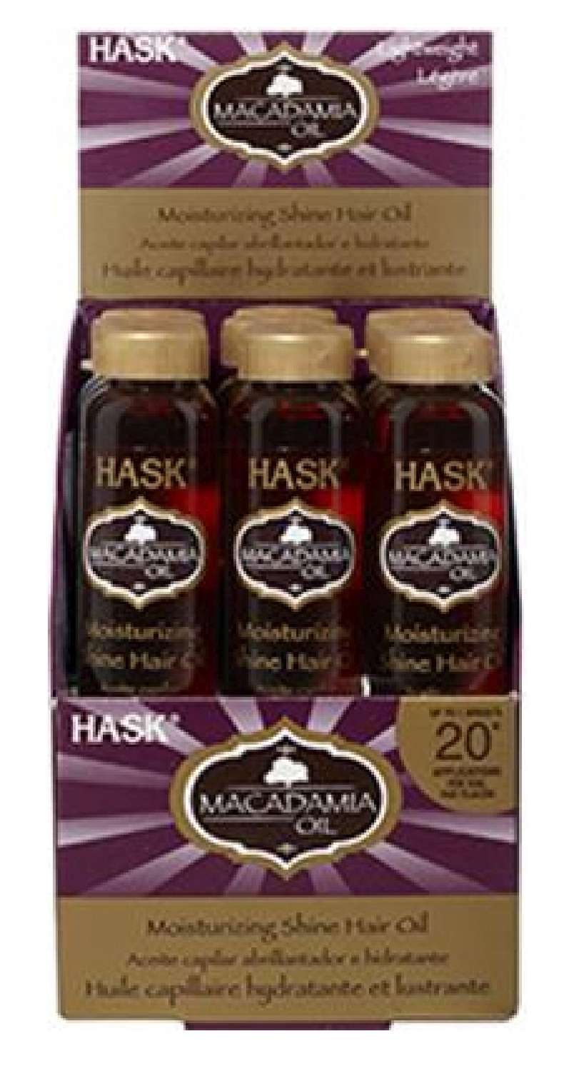 HASK VIAL MACADAMIA OIL 12/DP