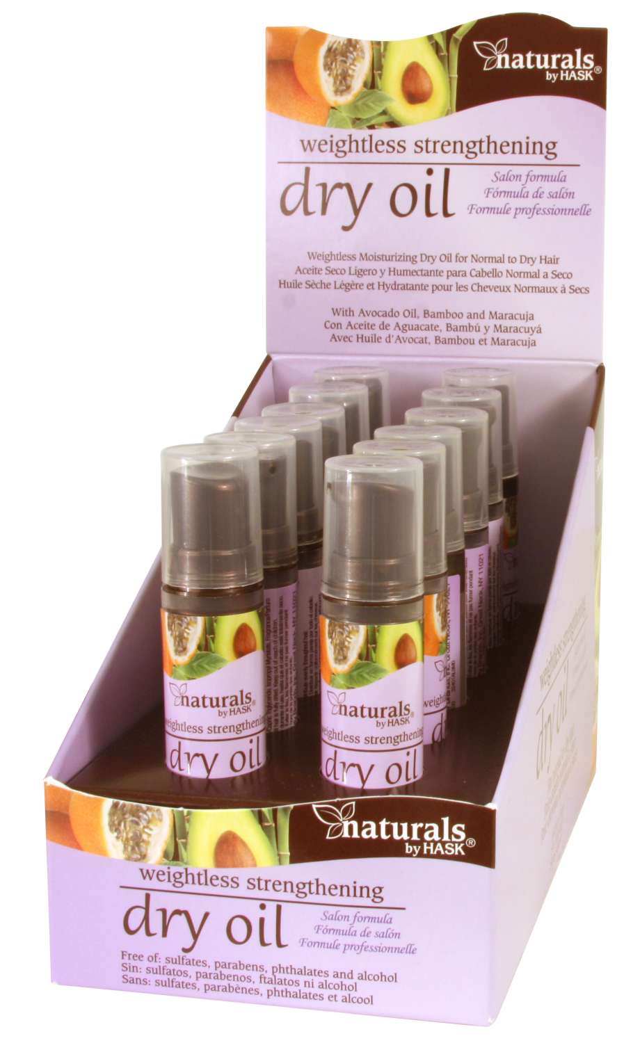 HASK NAT DRY OIL [STRENG]12/DP