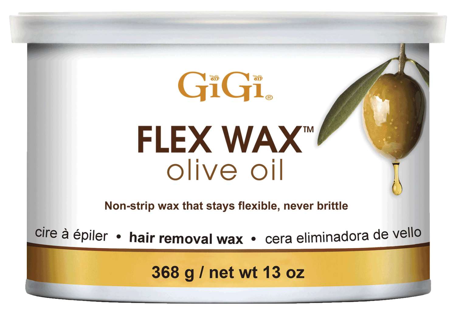 GIGI WAX FLEX OLIVE OIL
