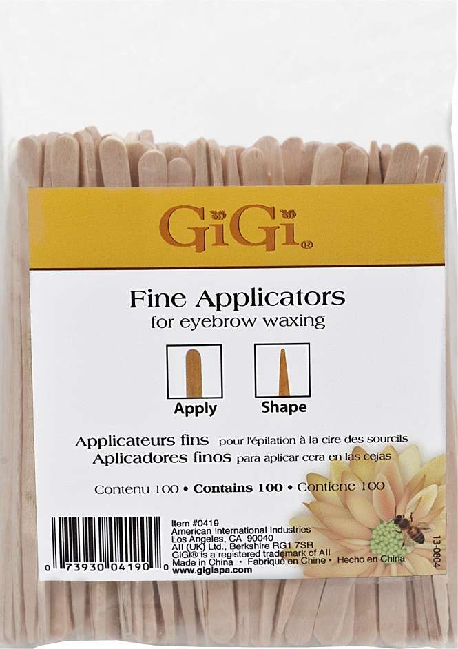 GIGI APPLICATORS FINE FOR EYEBROW