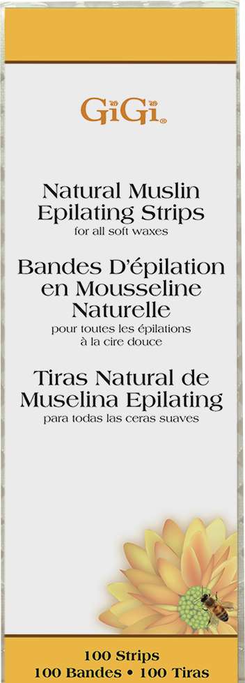 GIGI STRIPS NAT MUSLIN EPILATING SMALL