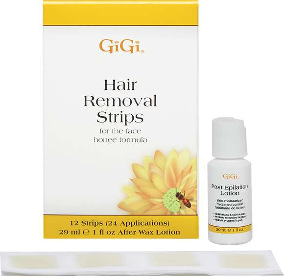 GIGI PRE-WAXED STRIPS FACE HONEE