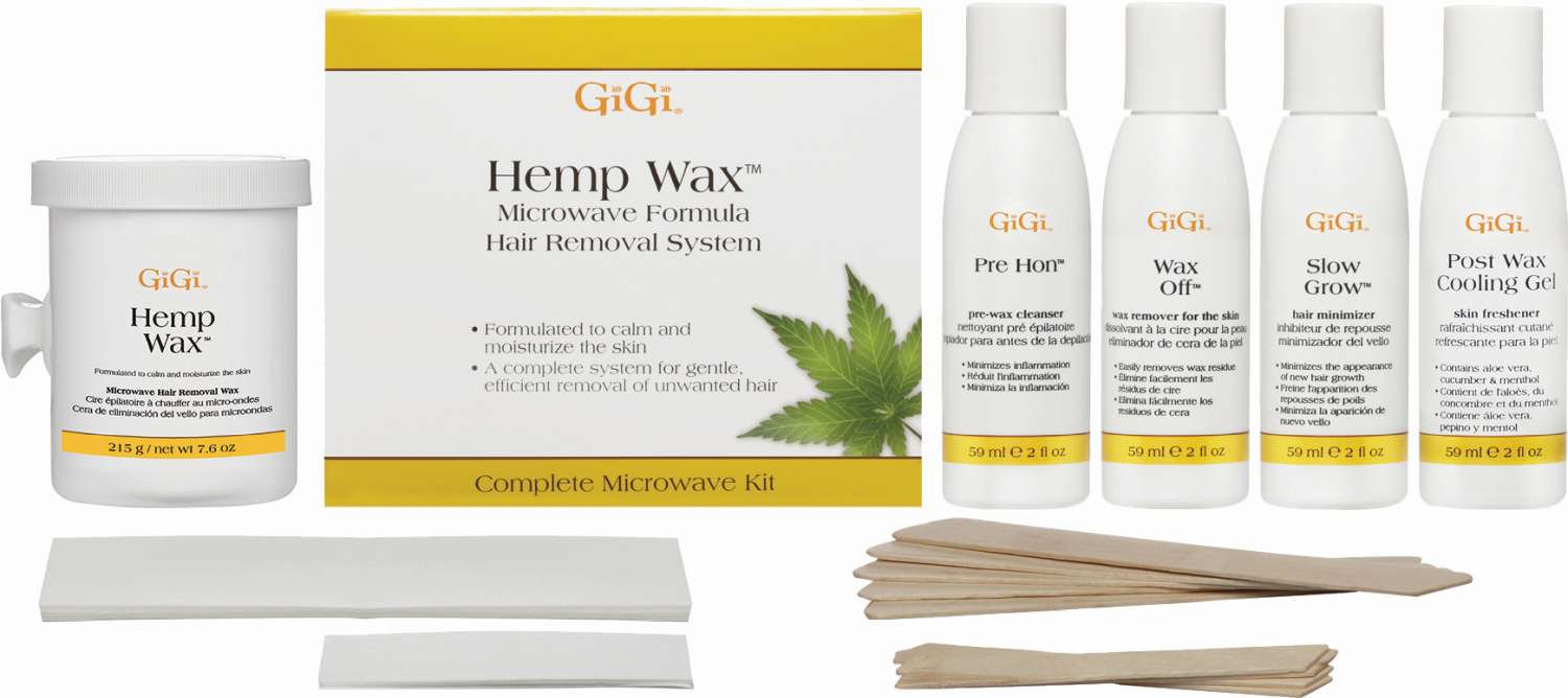 GIGI KIT HEMP WAX MICROWAVE