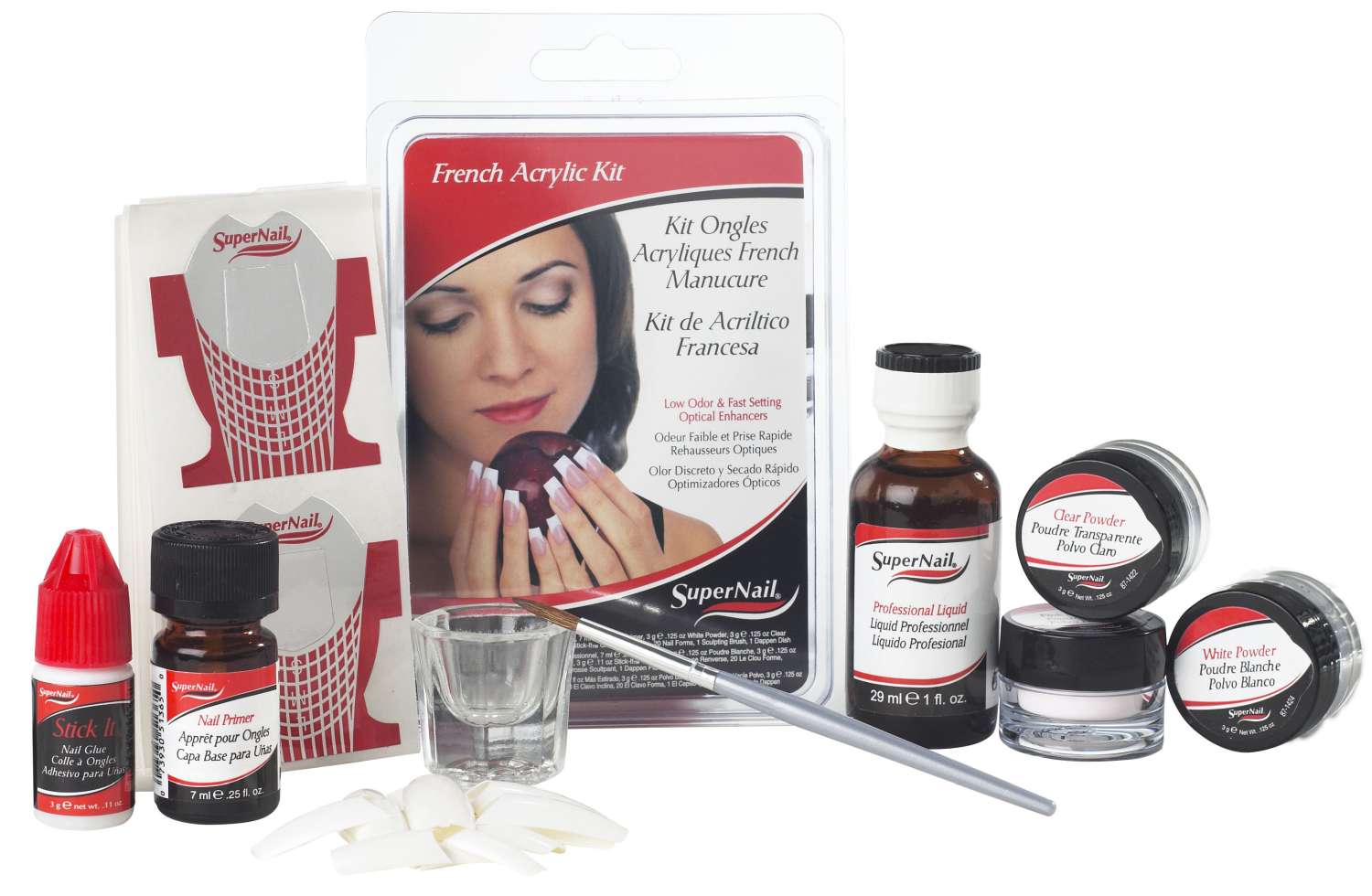 SUPER NAIL FRENCH ACRYLIC KIT