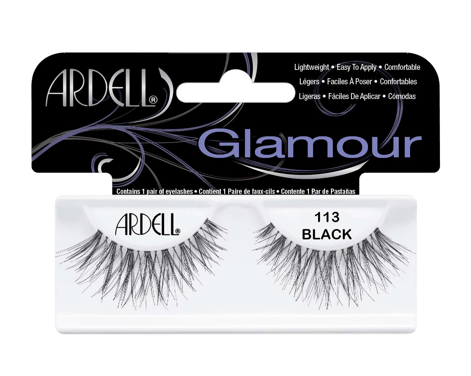 ARDELL WISPIES #113 BLK PACKAG