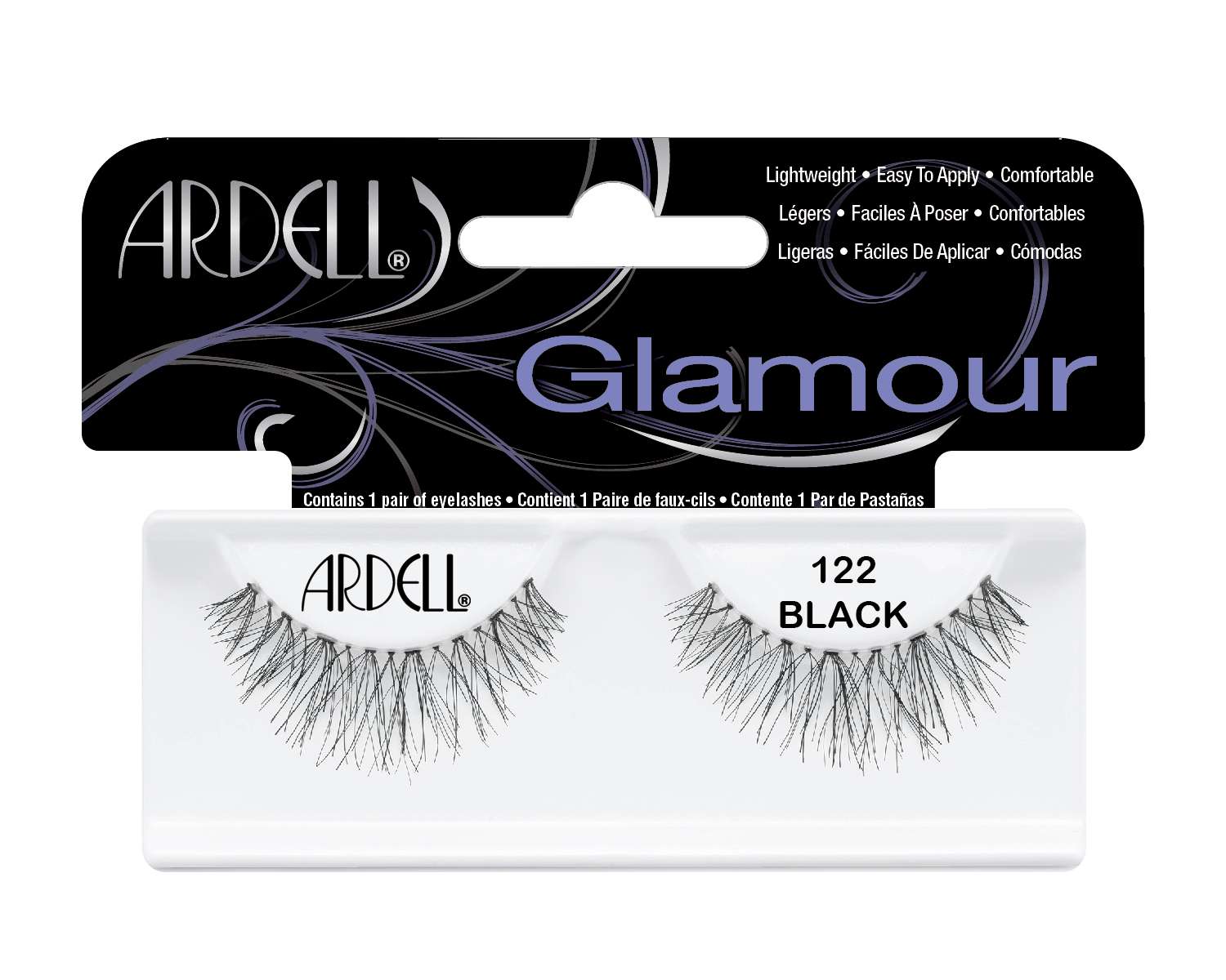 ARDELL WISPIES #122 BLK PACKAG