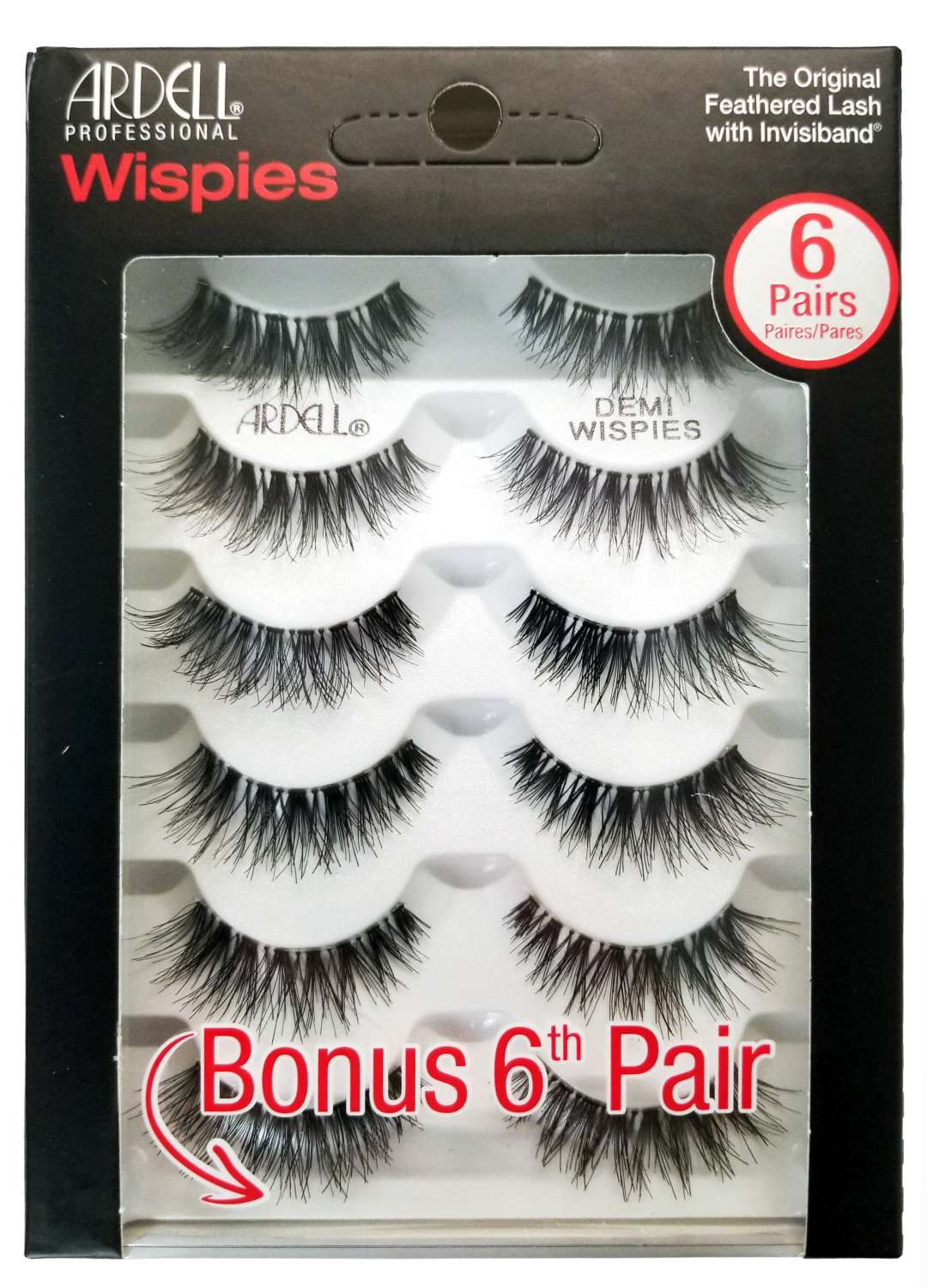 ARDELL WISPIES DEMI LASH MT 5PK BONUS