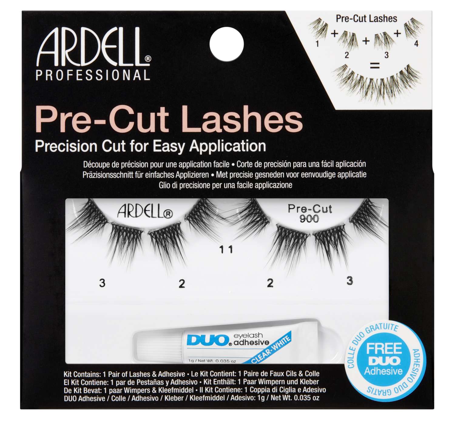 ARDELL PRE-CUT LASH #900