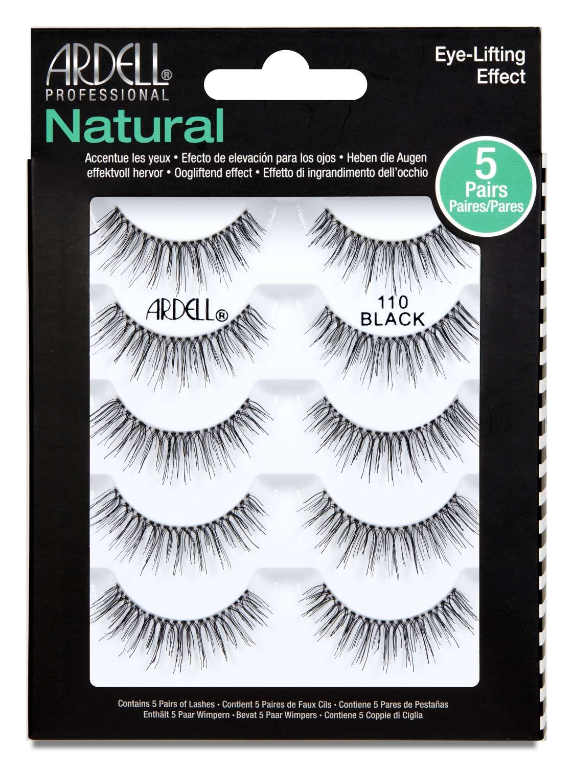 ARDELL NATURAL LASH #110 MT 5PK