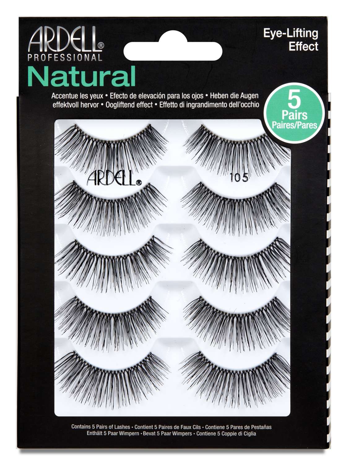 ARDELL NATURAL LASH #105 MT 5PK