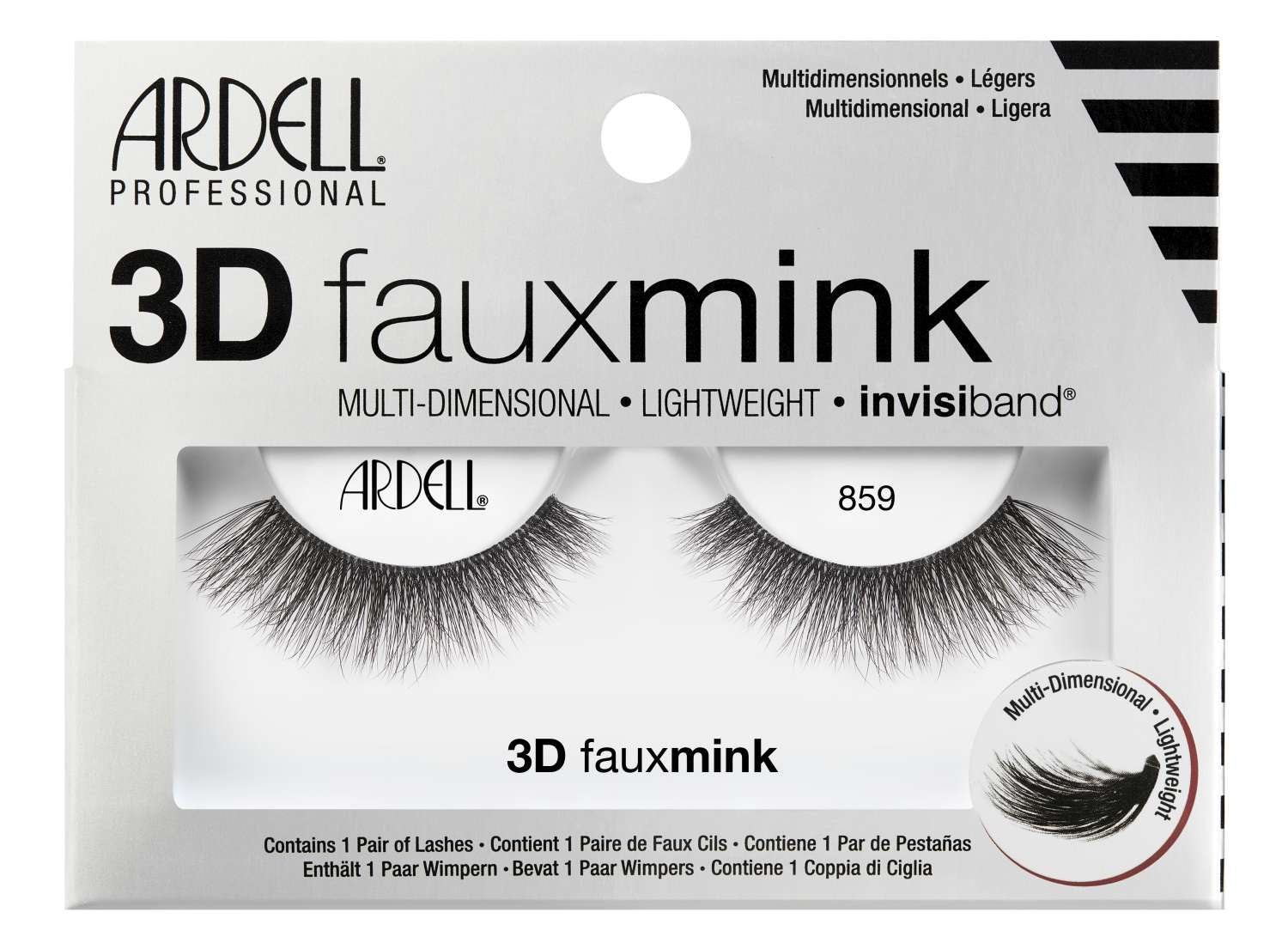 ARDELL FAUX MINK INV 3D #859