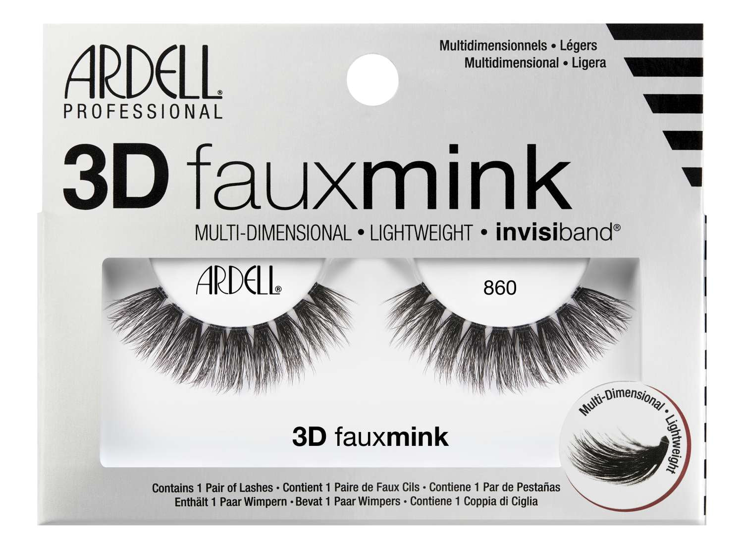 ARDELL FAUX MINK INV 3D #860