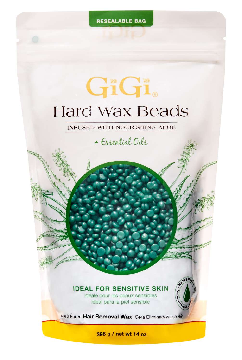 GIGI WAX BEADS HARD WAX ALOE