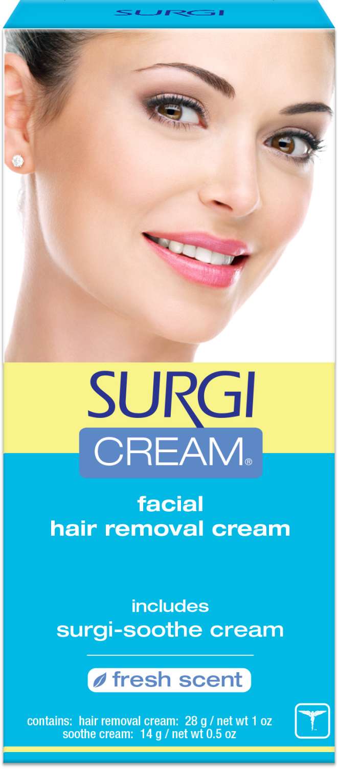 SURGI CREAM HAIR REMOVER FOR FACE