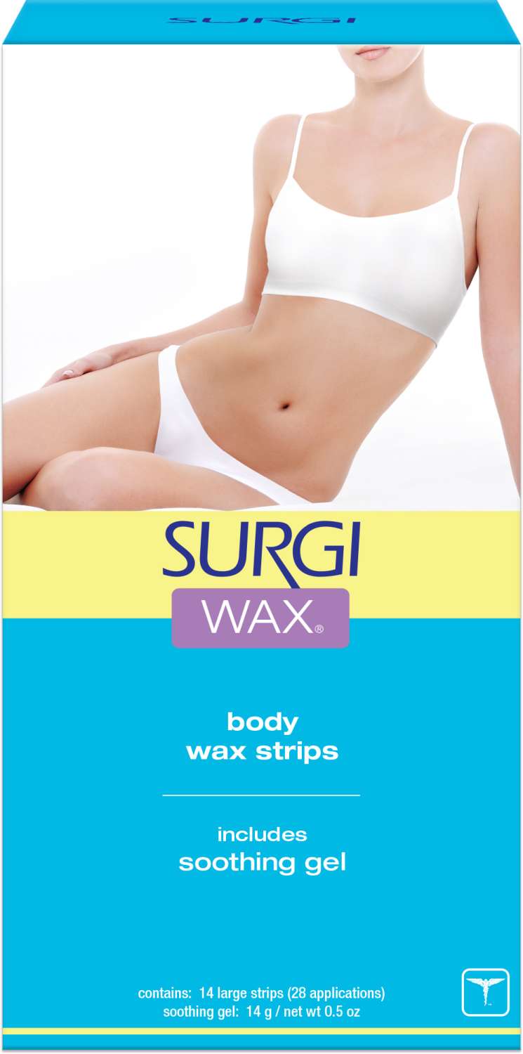 SURGI WAX BODY HONEY WAX STRIPS