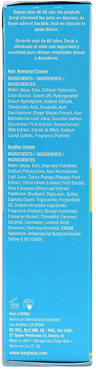 Ingredient List