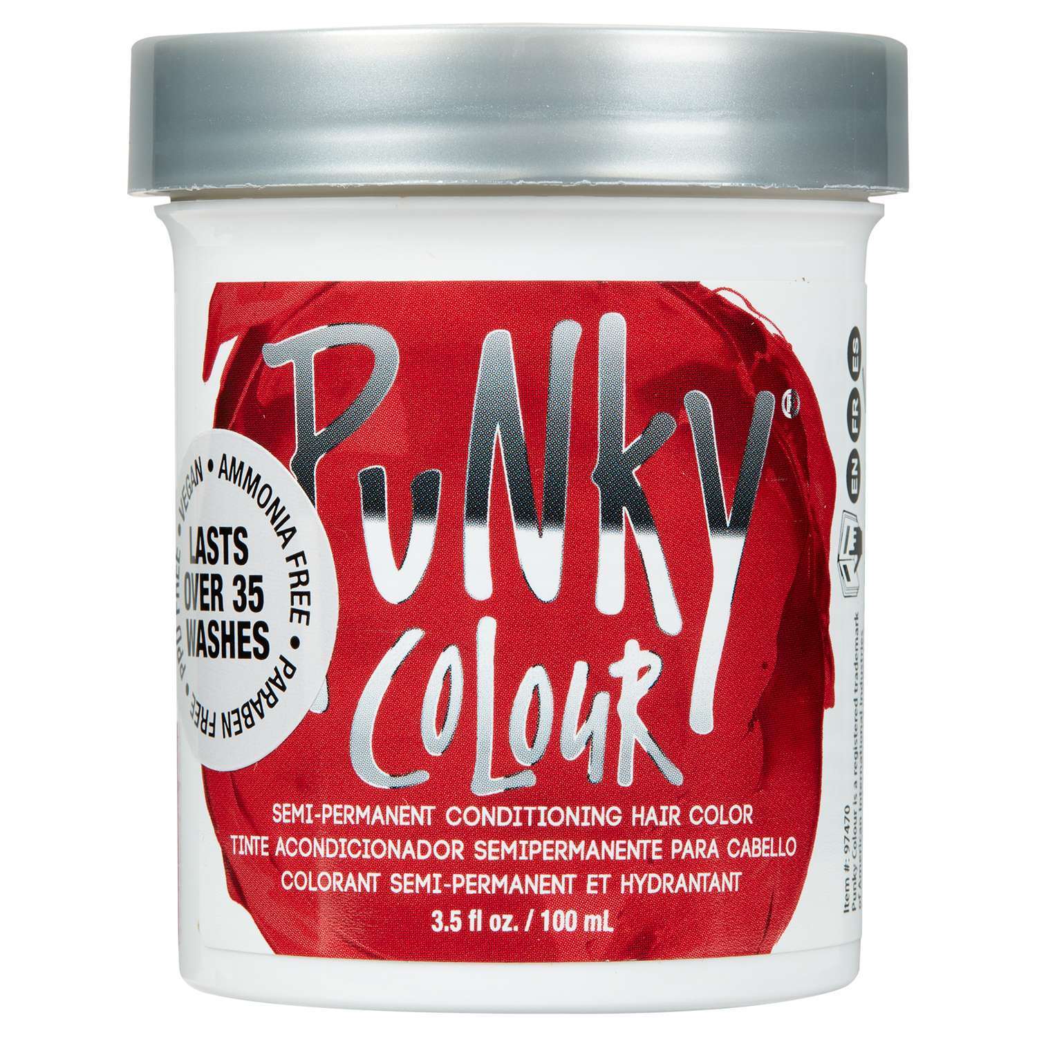 PUNKY SEMI COLOR VERMILLION RED
