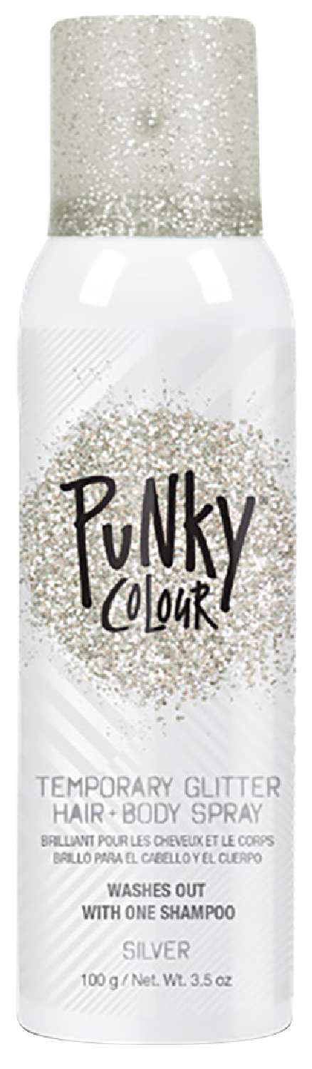 PUNKY HAIR SPRAYS GLITTERS SILVER