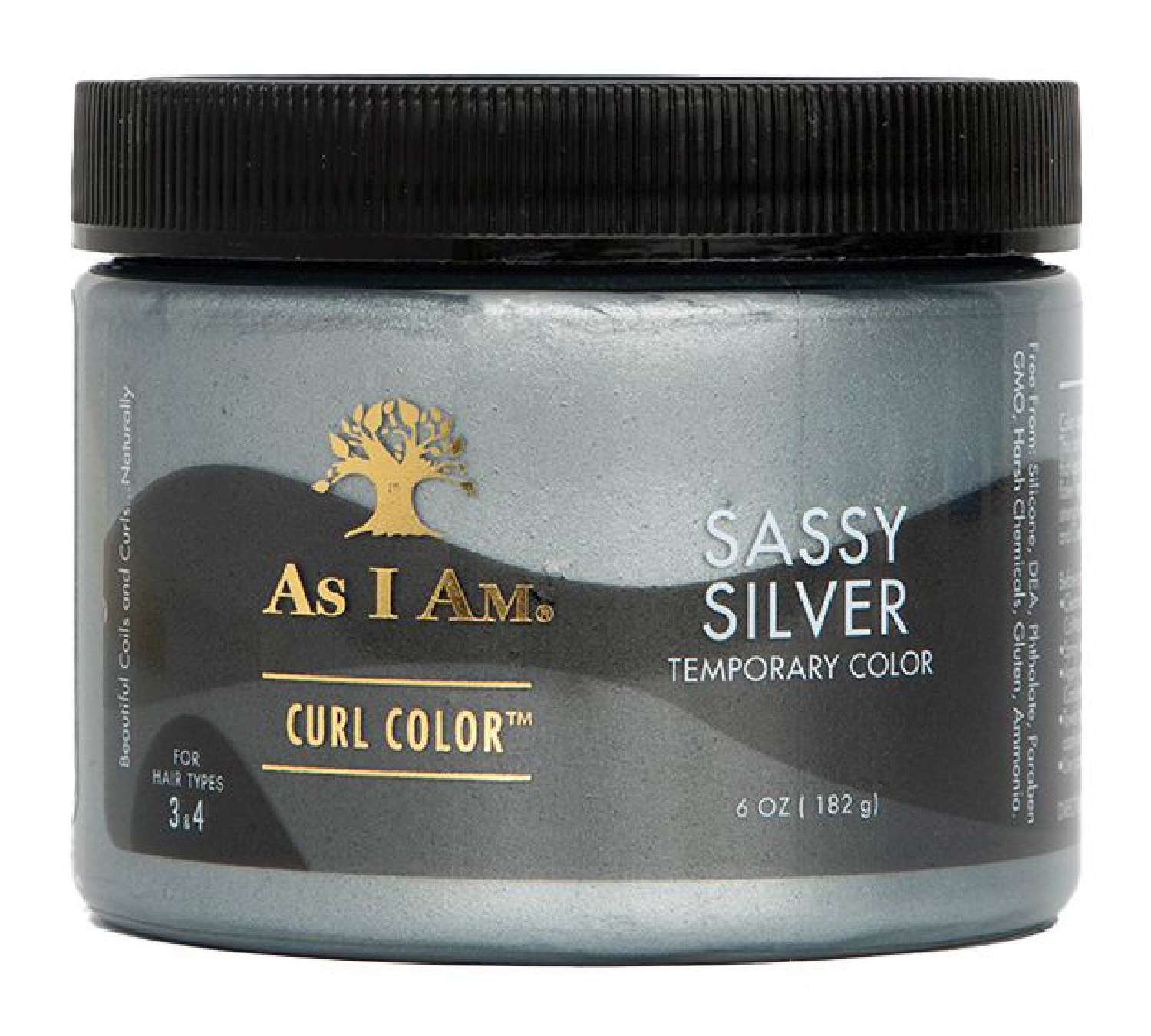 AS I AM CURL COLOR SASSY SILVER