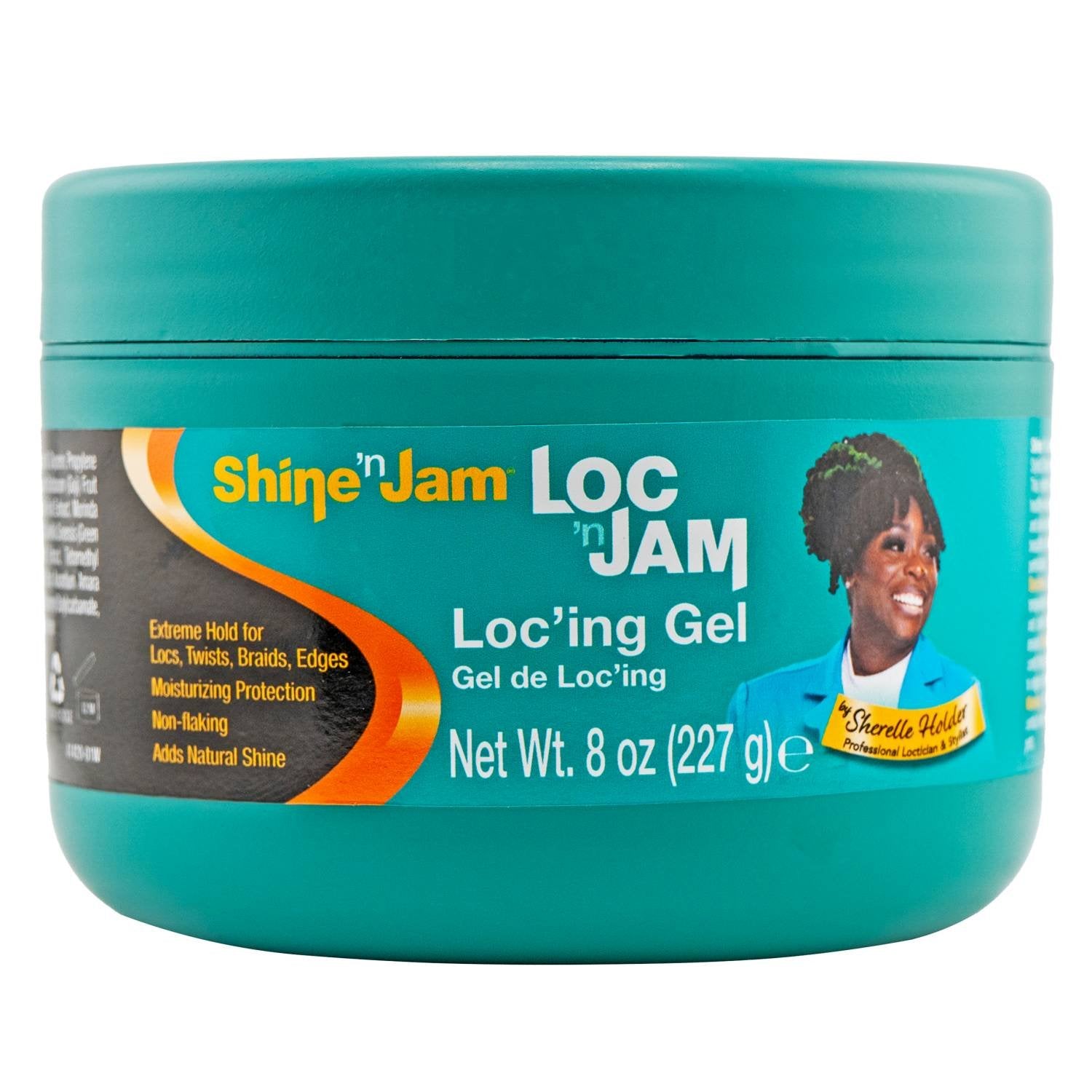 SHINE N JAM LOC N JAM LOCKING GEL 8 OZ
