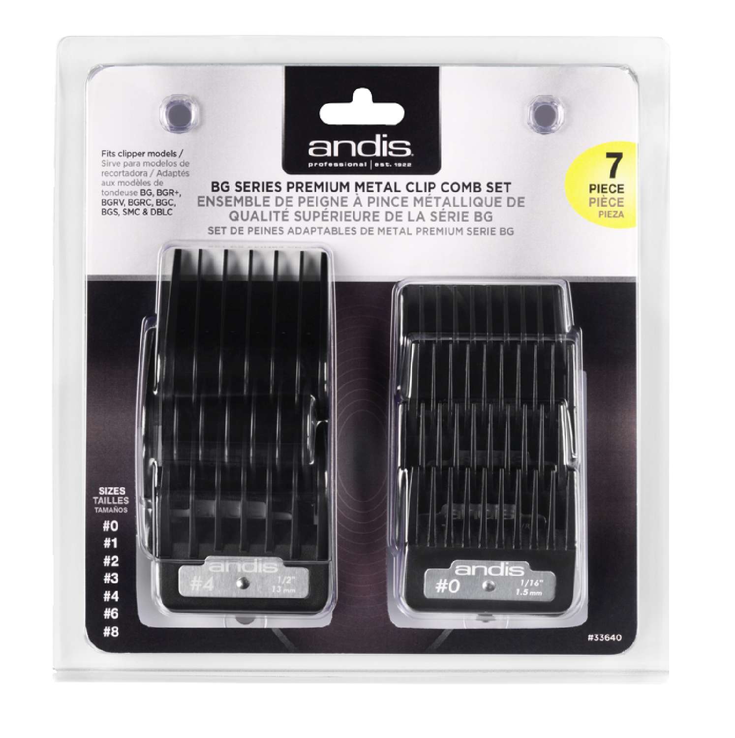 ANDIS ATTCH COMB DETACHABLE CLIPPER