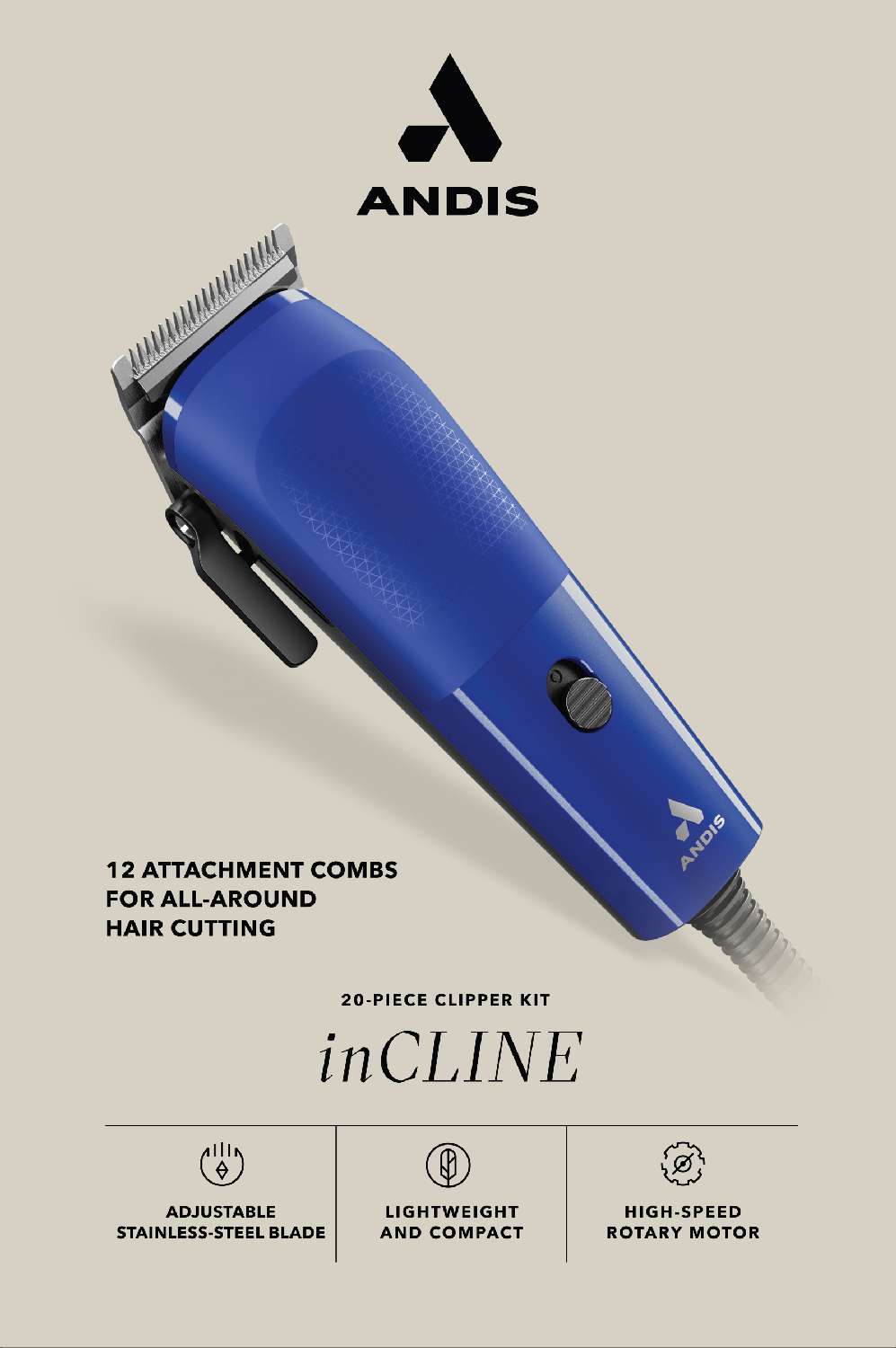 ANDIS AT-HOME CLIPPER INCLINE