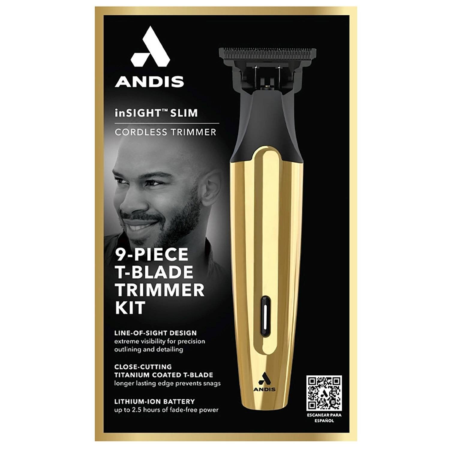 ANDIS AT-HOME TRIMMER INSIGHT T-BLD GOLD