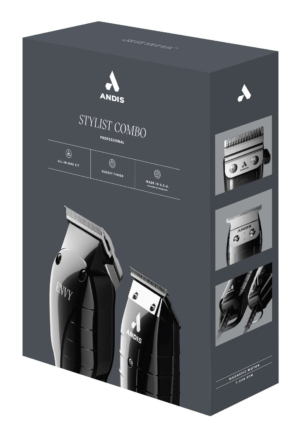 ANDIS CLIPPER STYLIST CB BLACK NEW PACK