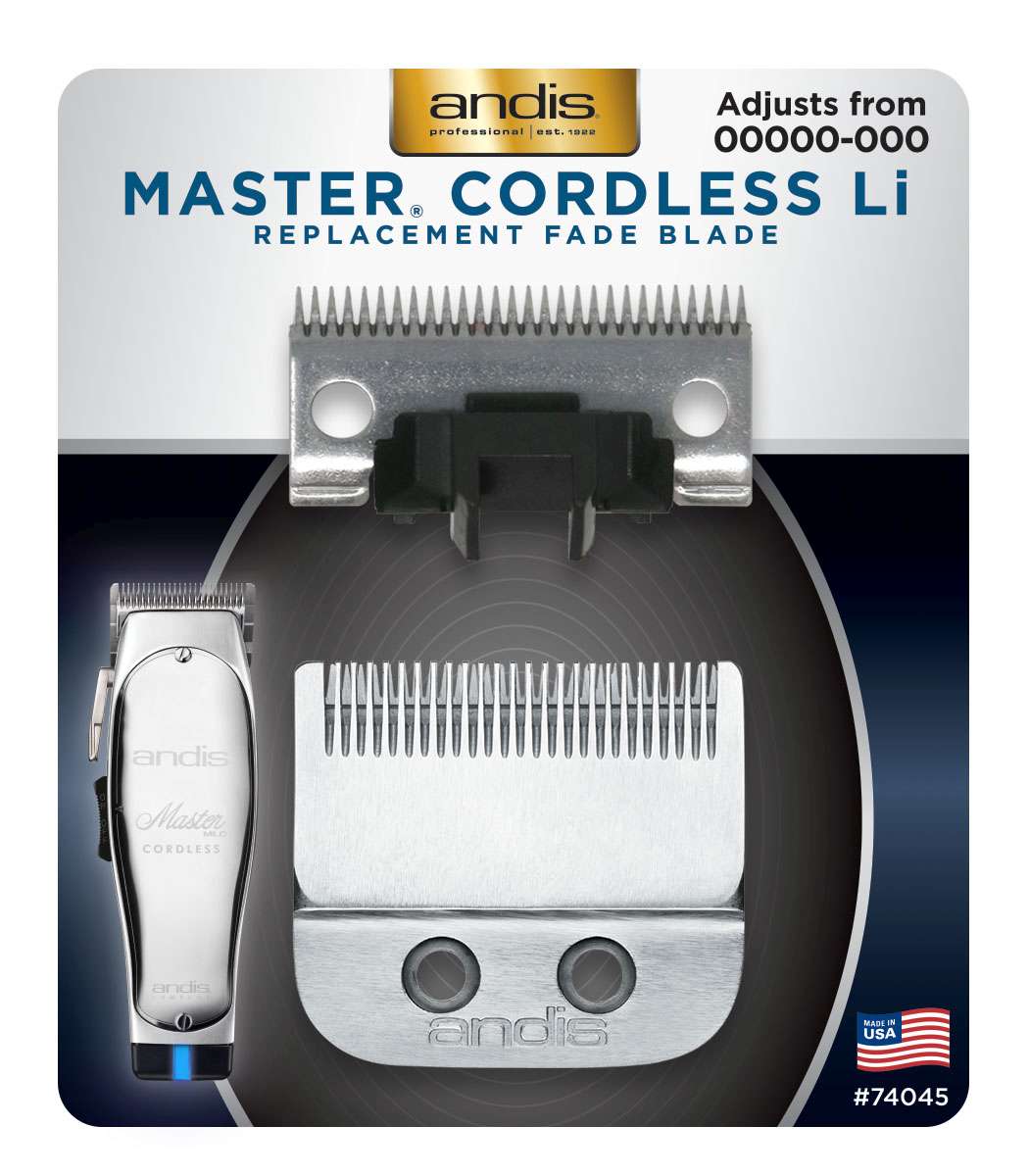 ANDIS BLADE MASTER C/LESS FADE