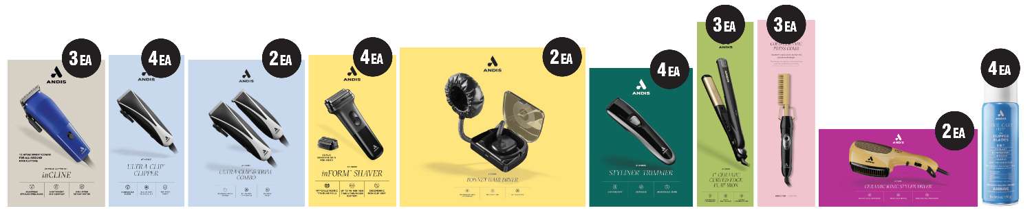 ANDIS AT-HOME SET LEVEL C