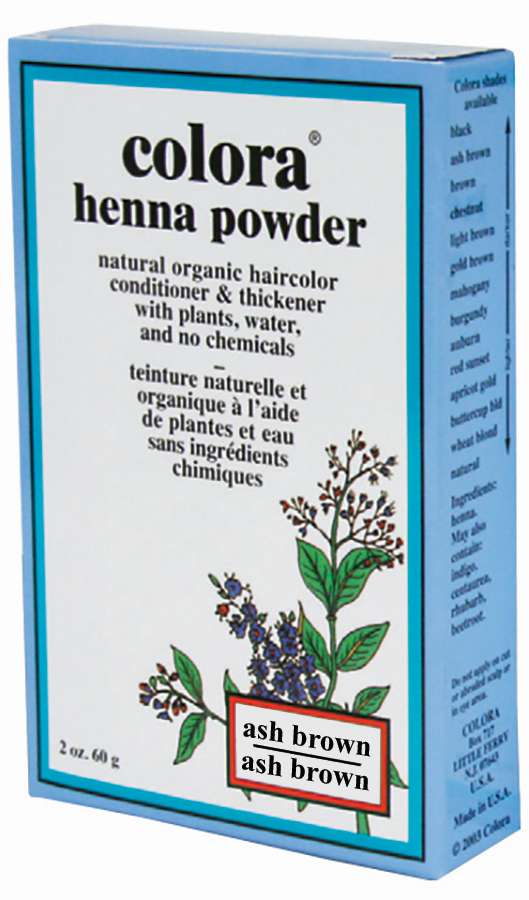 COLORA HENNA POWDER [ASH BRN]
