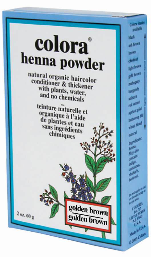 COLORA HENNA POWDER [GOLD BRN]