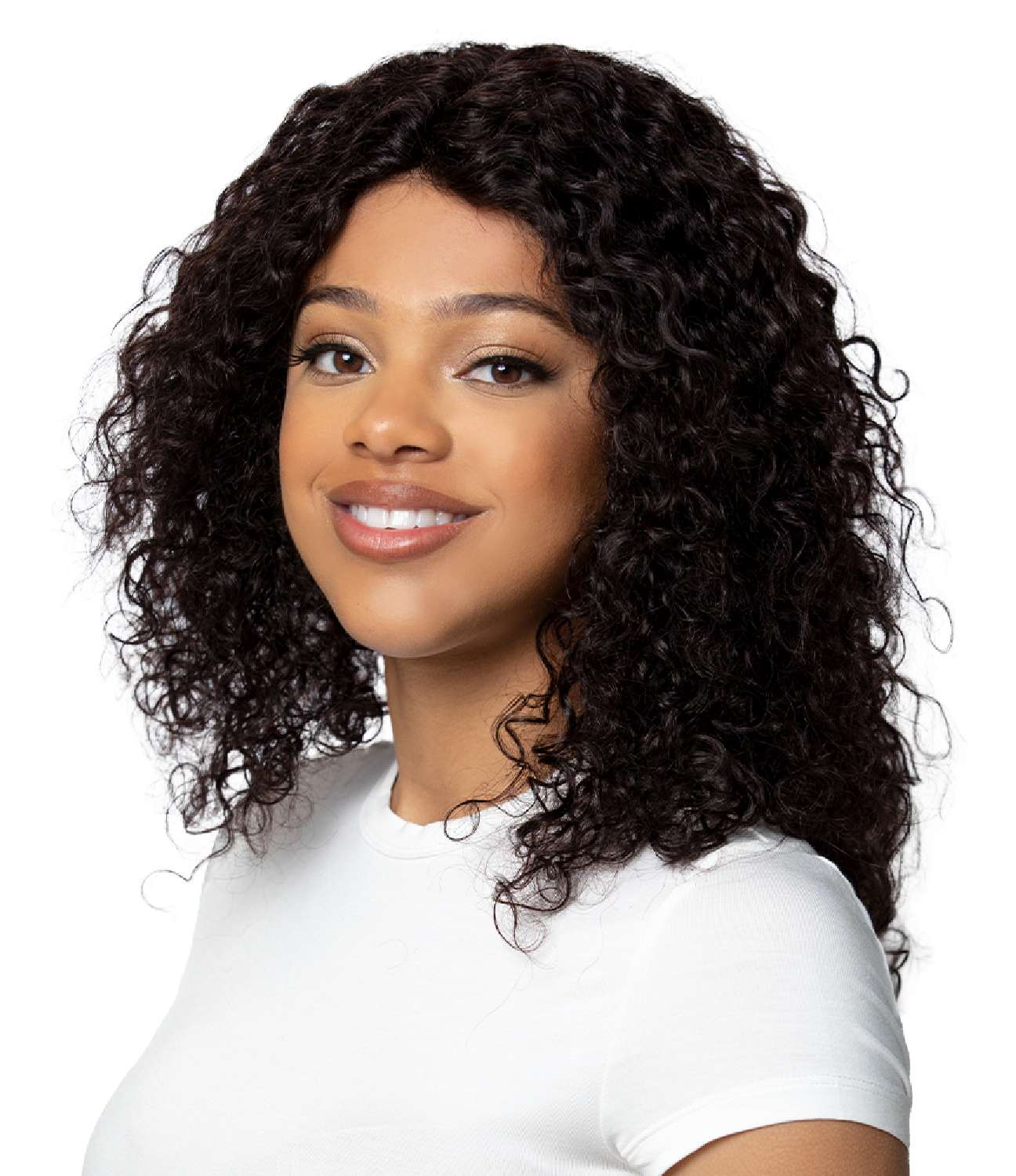 HH BARE WIG 360 W/W CURL-#GLAZED APRICOT