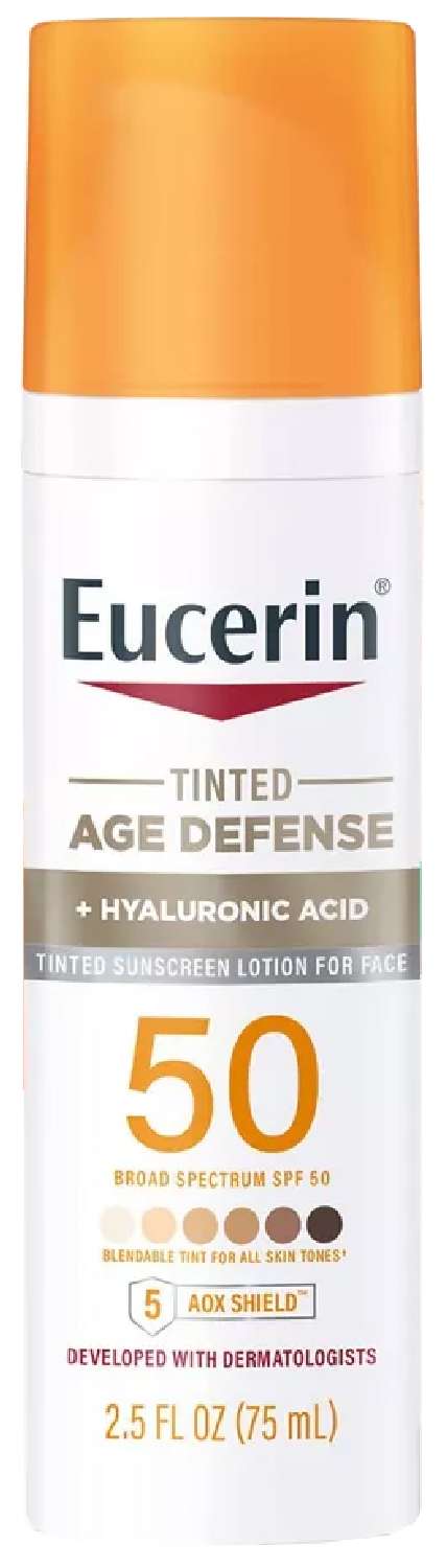 EUCERIN SUN AGE DEFENSE FACE LOTION 50