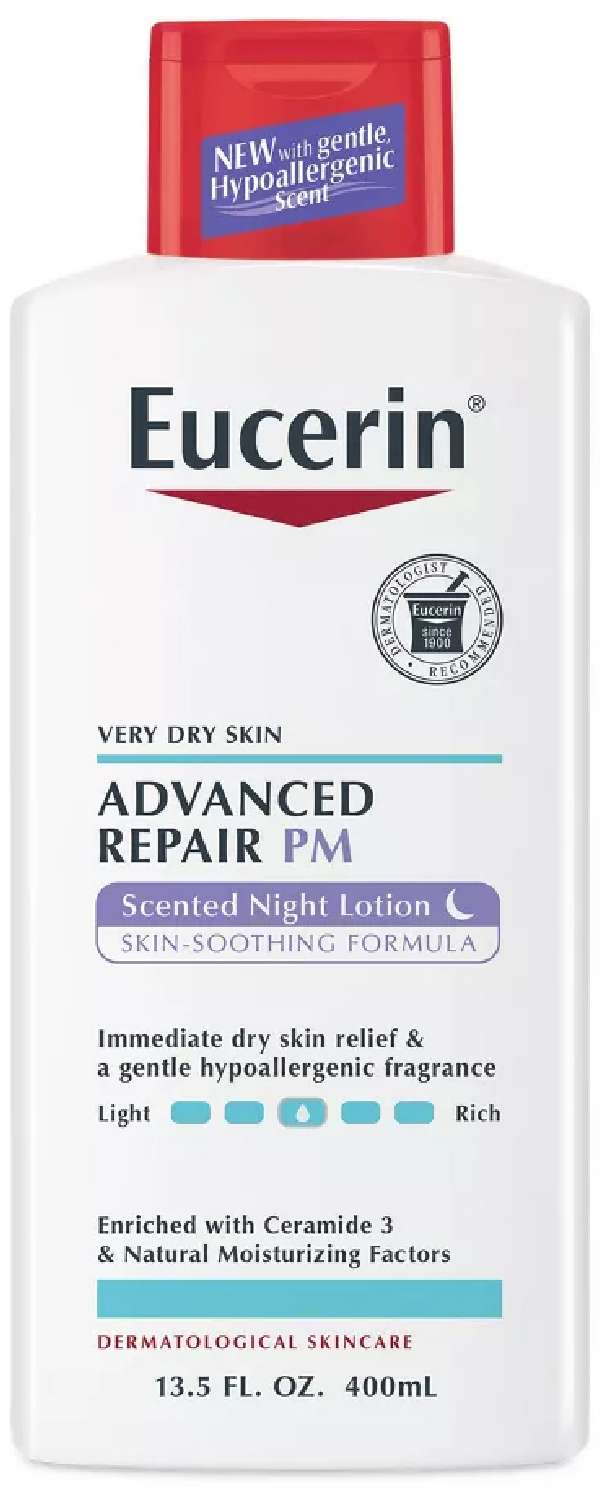 EUCERIN ADVANCED REPAIR PM SCENT LOTION