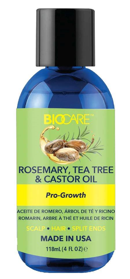 BIOCARE ROSEMARY TEA TREE CASTOR OIL