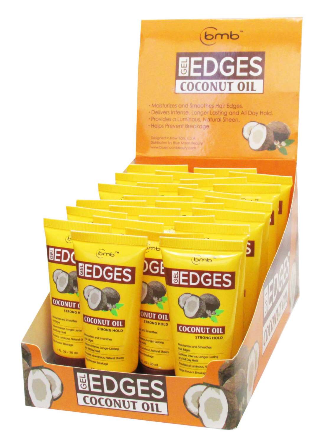 BMB EDGES GEL COCONUT OIL 24/D