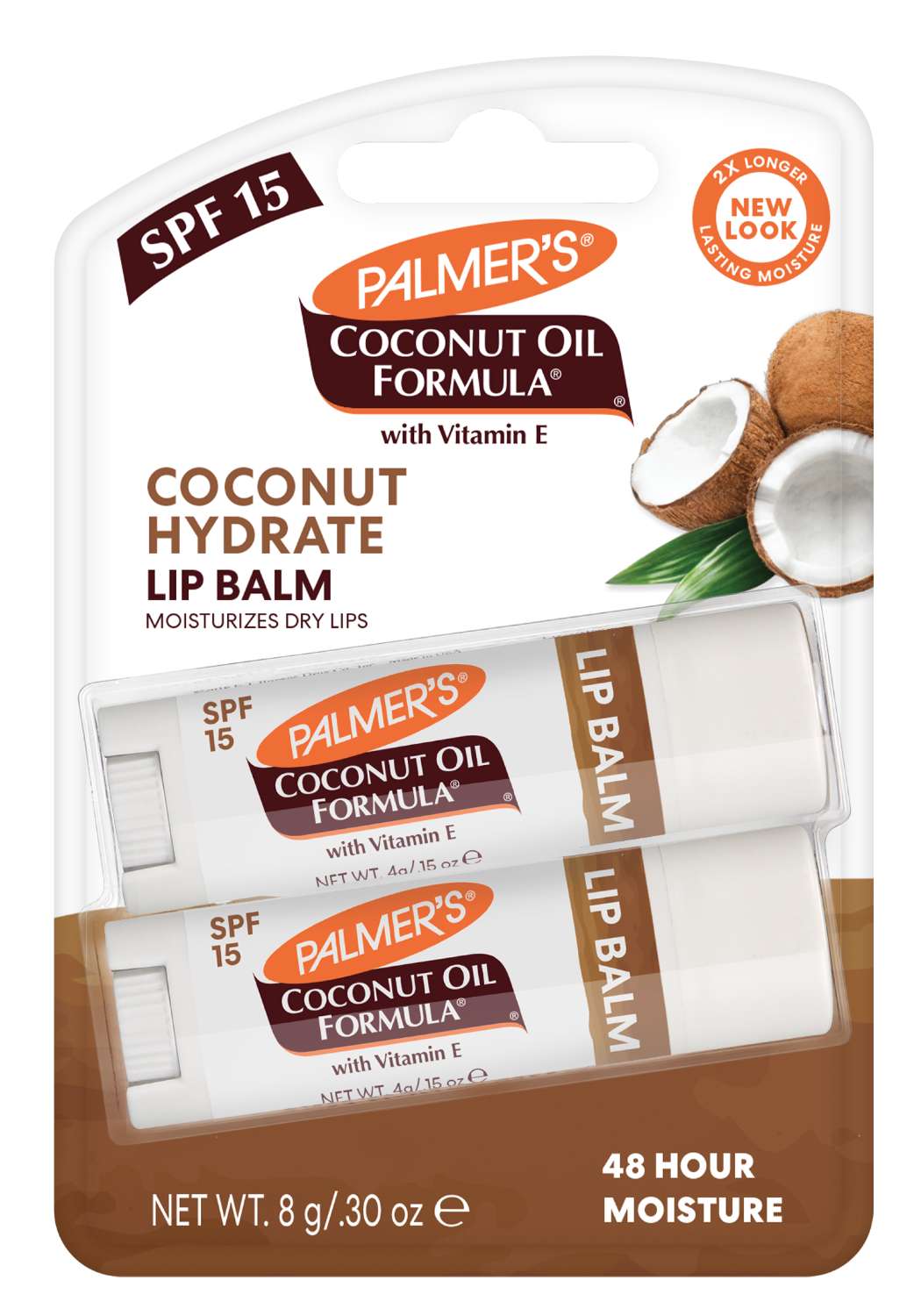 PALMER'S C/NUT LIP BALM TWIN PK 6/DP