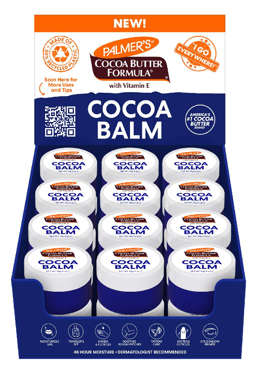 PALMER'S CB COCOA BALM 24/DP