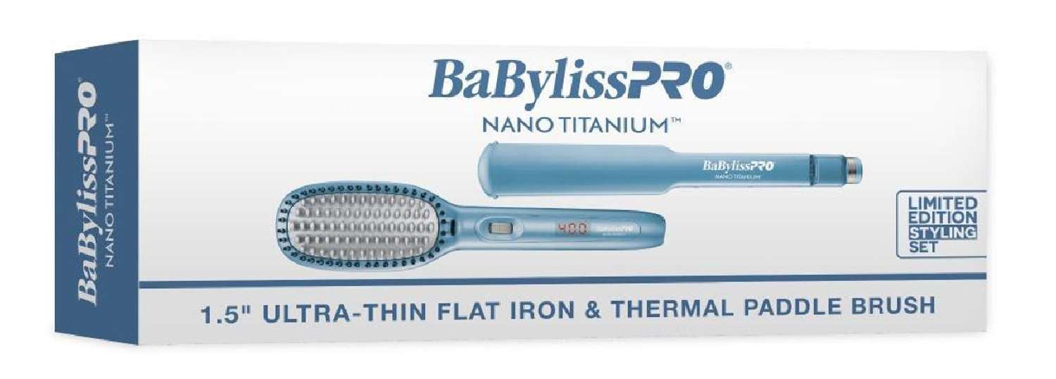 BABYLISS N/T PPK UT F/IRON&PADDLE BRUSH