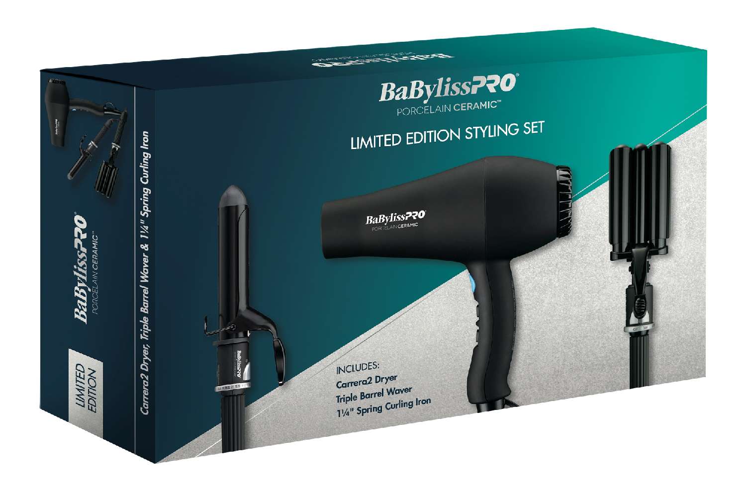 BABYLISS PORC PPK DRYER/WAVER/CURL IRON