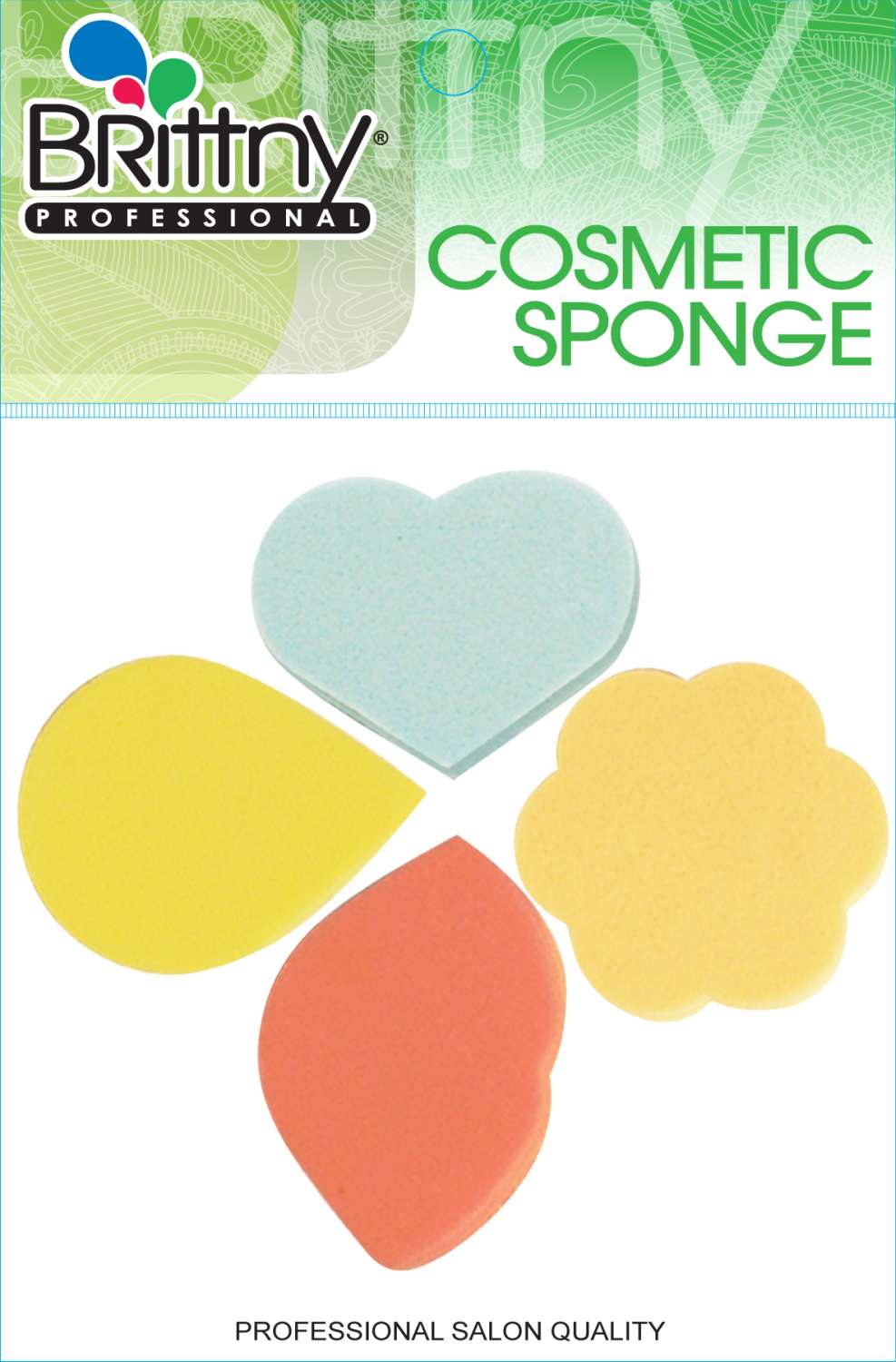 BR C/SPONGE ASST SHAPES 4PC