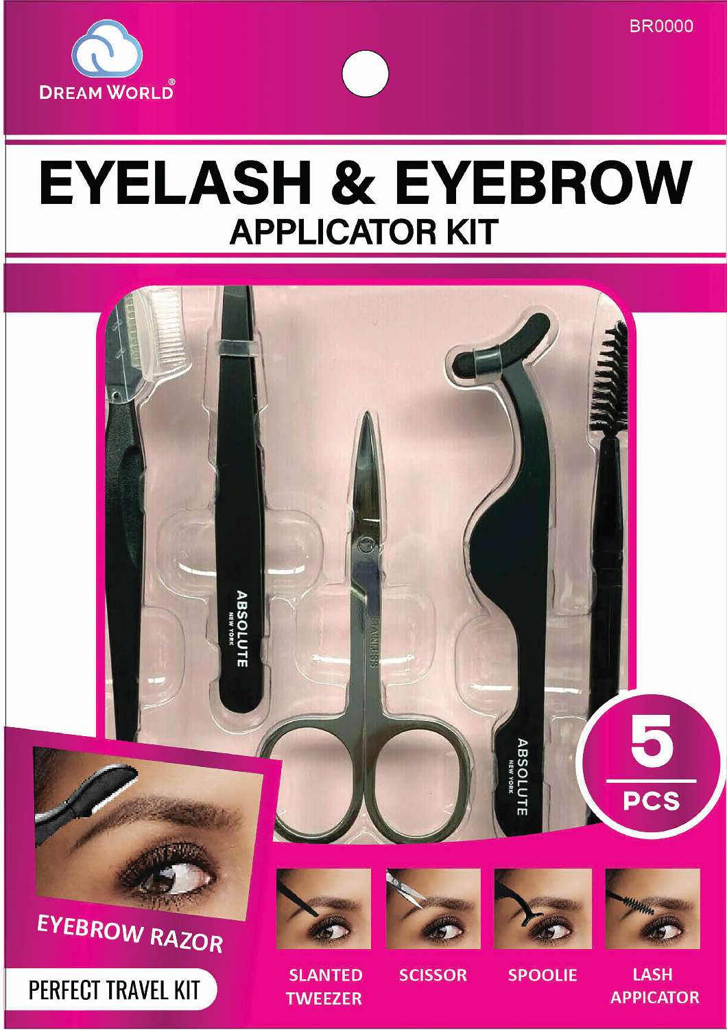 DREAM APPLICATOR KIT BROW AND LASH