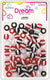 DREAM BEAD 16MM STRIPE 70PC