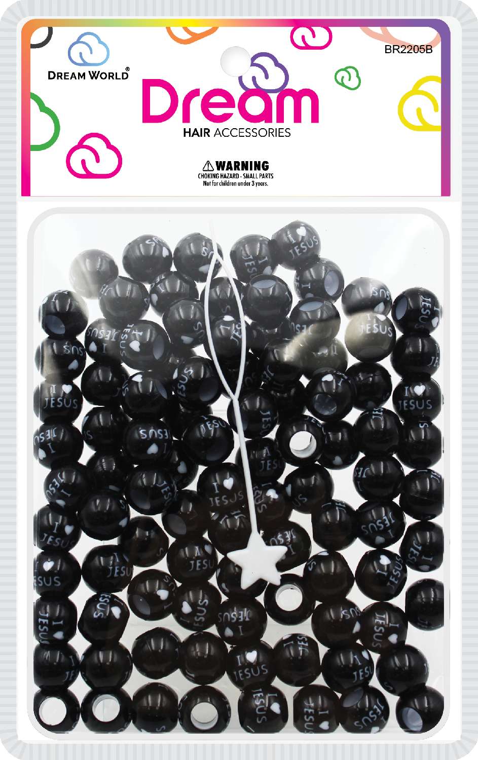DREAM BEAD I LOVE JESUS 14MM 80PCS