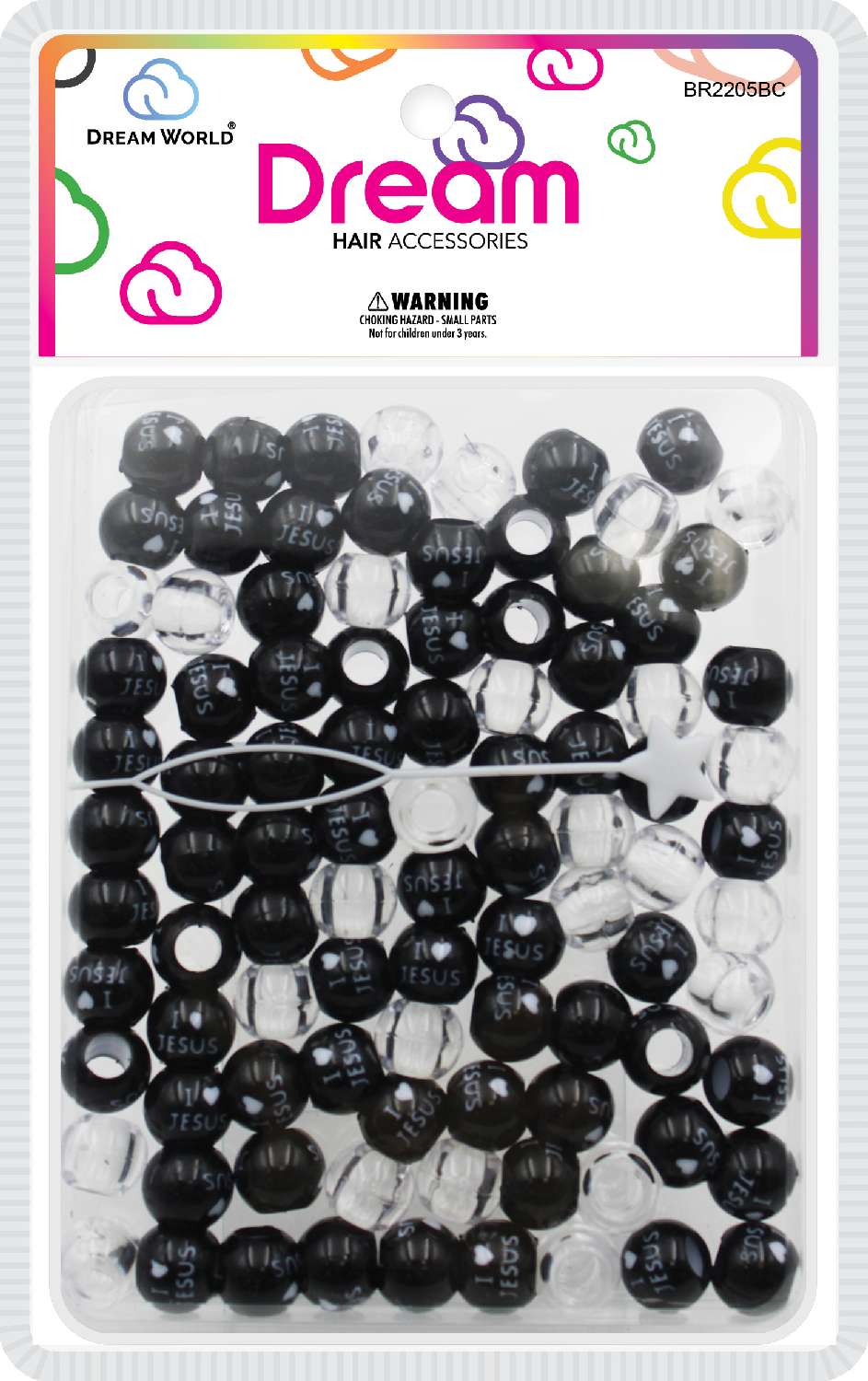 DREAM BEAD I LOVE JESUS 14MM 80PCS