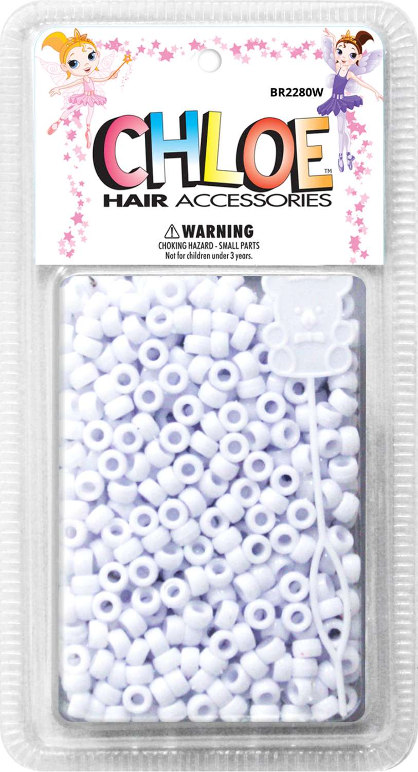 CHLOE BEAD MINI ALL WHITE