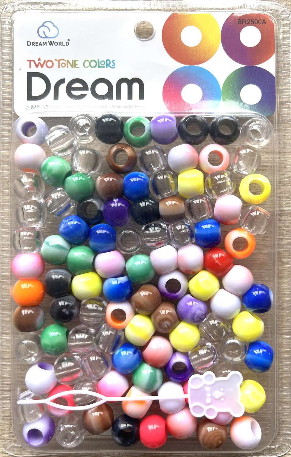 DREAM BEAD 14MM TWO TONE 48PC